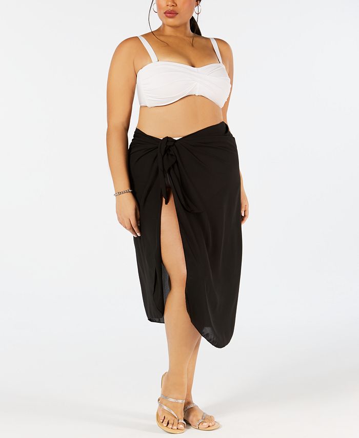 Dotti Plus Size Summer Sarong Long Pareo Cover-Up - Macy's