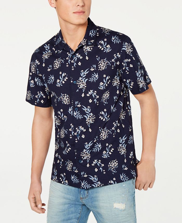 American Rag Men's Floral Shirt, Created for Macy's - Macy's