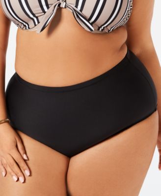 macys plus swimwear