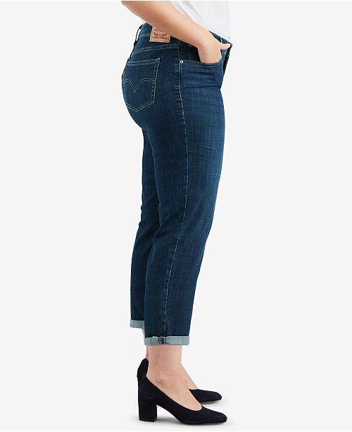 levi's plus size boyfriend jeans
