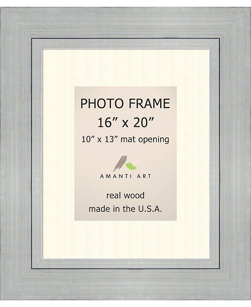 Amanti Art Romano Silver 16 X 20 Matted To 10 X 13 Opening
