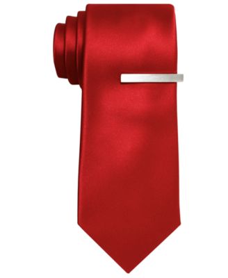 alfani red tie