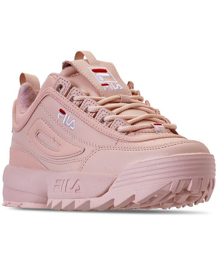 Fila Women's Disruptor II Premium Casual Athletic Sneakers Finish Line & Reviews - Finish Line Women's Shoes - Shoes - Macy's