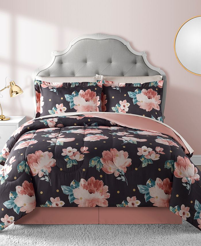 Sunham Elina Reversible 8Pc. Comforter Set Macy's