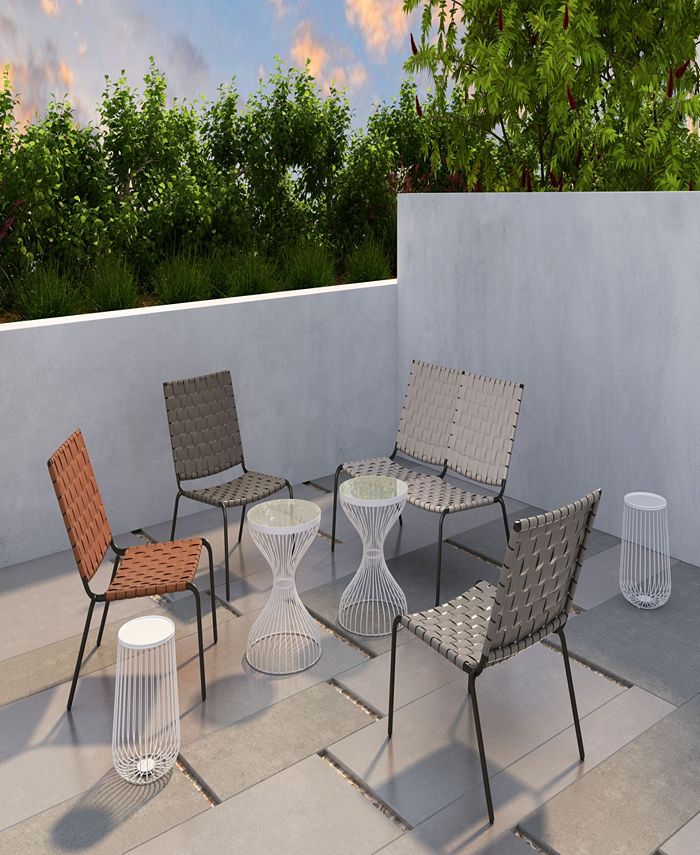 Zuo Beckett Lounge Chair Tan & Reviews Furniture Macy's