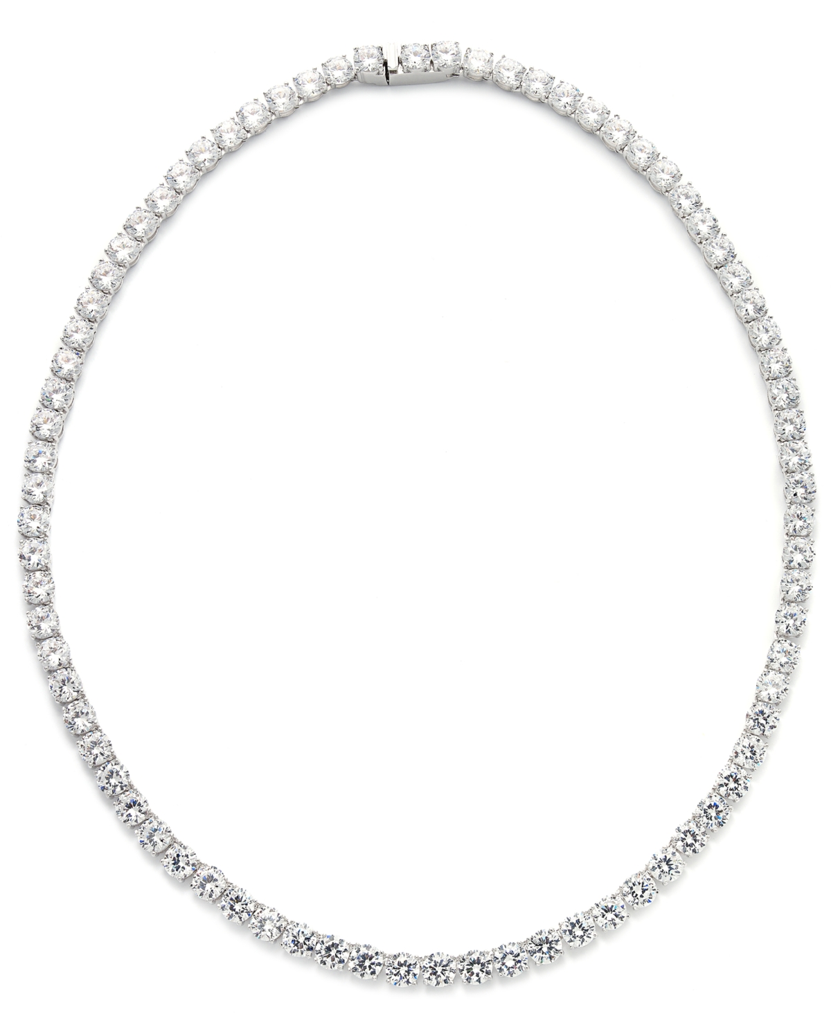 Eliot Danori Cubic Zirconia and Crystal Classic Necklace (29 ct. t.w.) Necklace, Created for Macy's