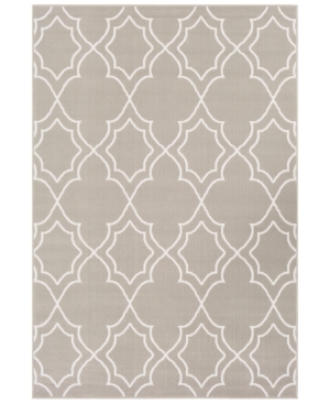 Surya Alfresco Alf-9651 Taupe 6' x 9' Area Rug, Indoor/Outdoor