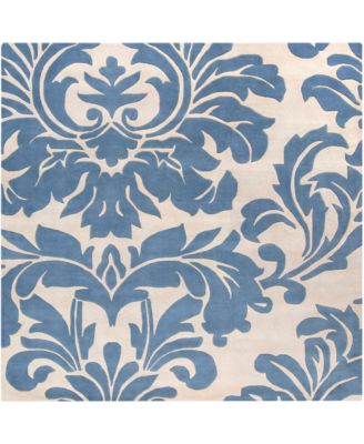 Surya - Athena ATH-5076 Denim 8' Square Area Rug