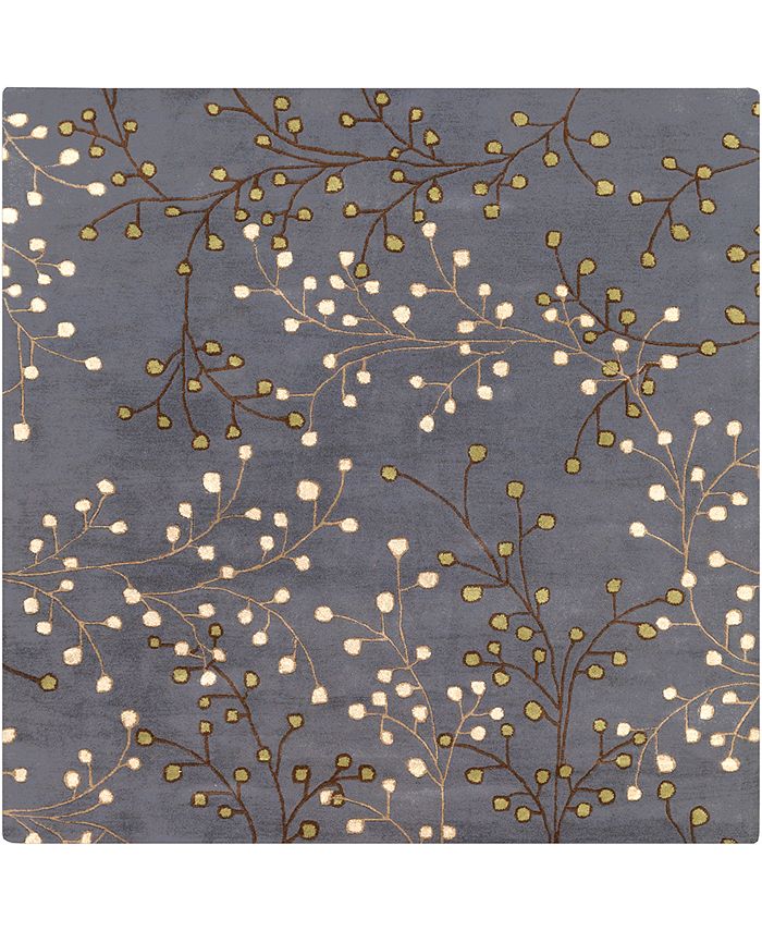 Surya - Athena ATH-5125 Navy 8' Square Area Rug