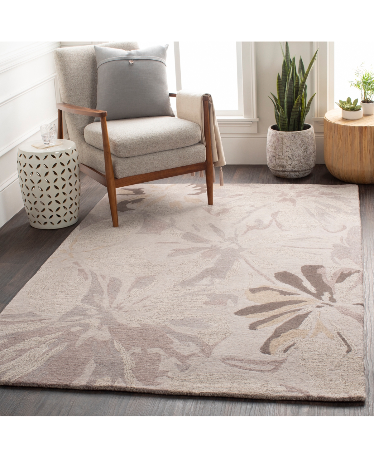 Livabliss Athena Ath-5135Area Rug - Taupe