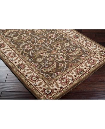 Surya - Caesar CAE-1003 Dark Brown 4' x 6' Area Rug