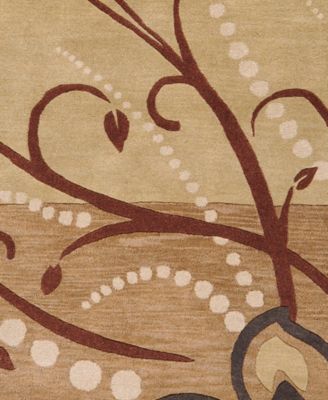 Athena ATH-5006 Camel 4' Round Area Rug