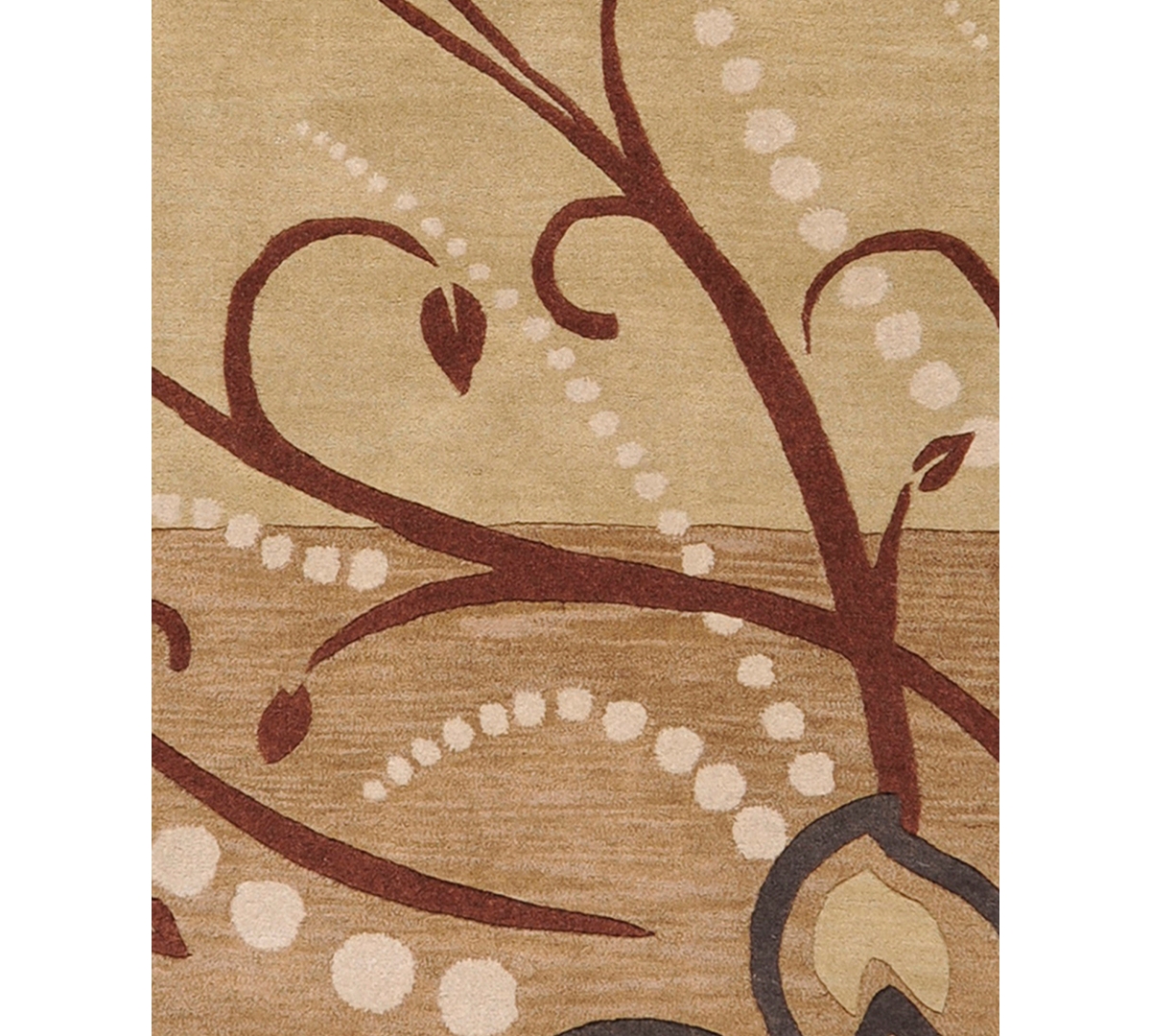 Livabliss Athena Ath-5006Oval Area Rug - Camel