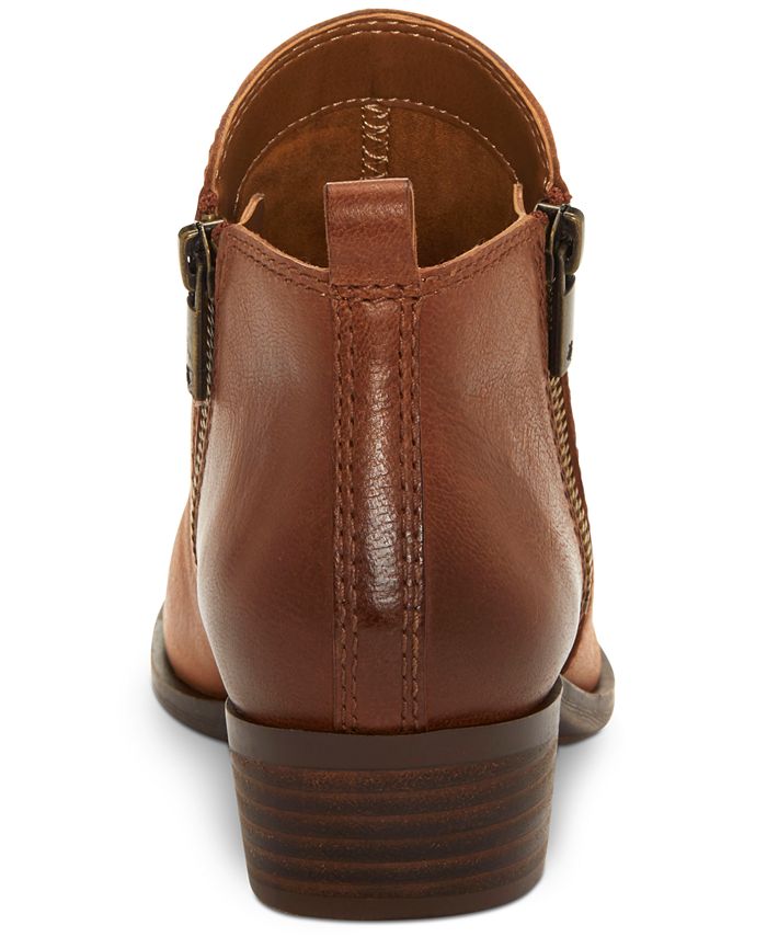 Lucky Brand Womens Basel Leather Booties And Reviews Booties Shoes