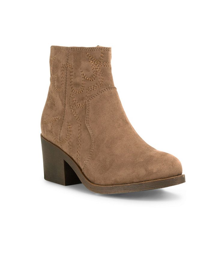 Wanted Reserve Western Stitch Bootie - Macy's