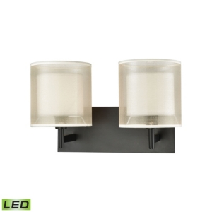 Elk Lighting Ashland 2 Vanity Matte Black
