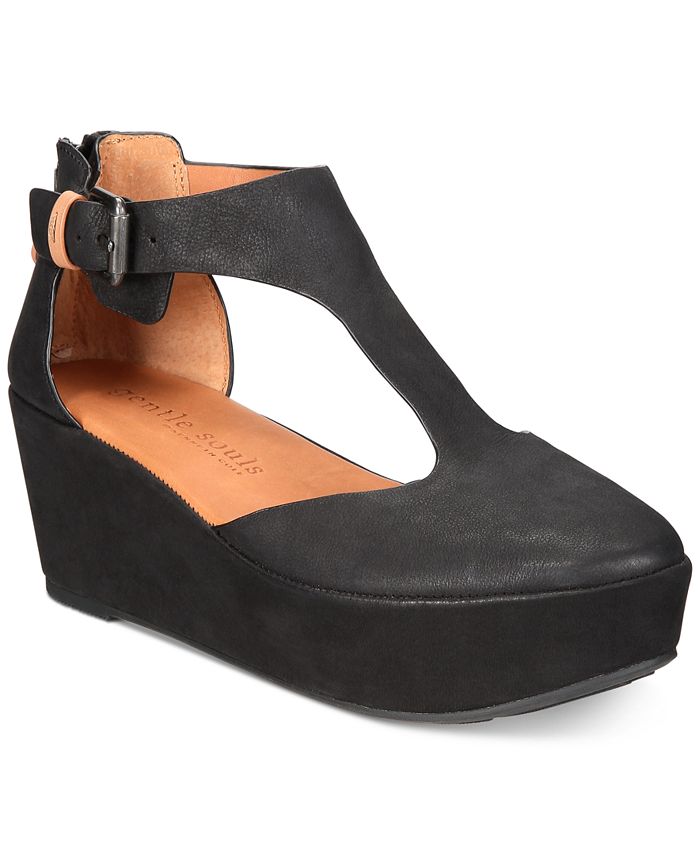 Gentle souls 2025 leah wedge sandal