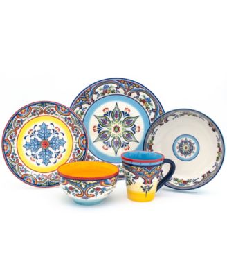 Zanzibar 20 Pc. Dinnerware Set, Service for 4, Exclusively at Macy&#39;s