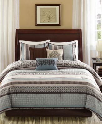 Madison Park Princeton 7 Pc. Comforter Sets Bedding