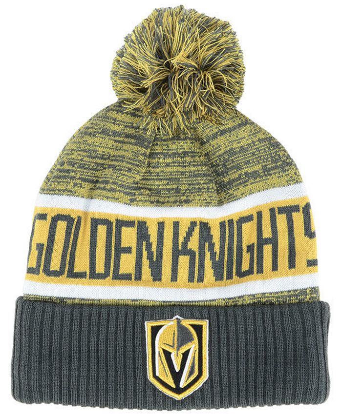 Authentic NHL Headwear Vegas Golden Knights Goalie Knit Hat Macy's