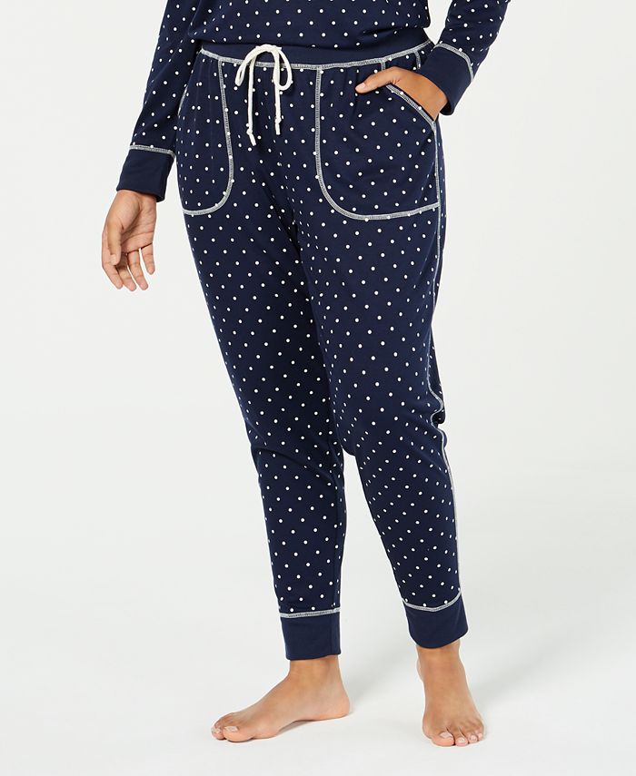 Jenni By Jennifer Moore Plus Size Knit Jogger Pajama Pants Created For Macys Macys