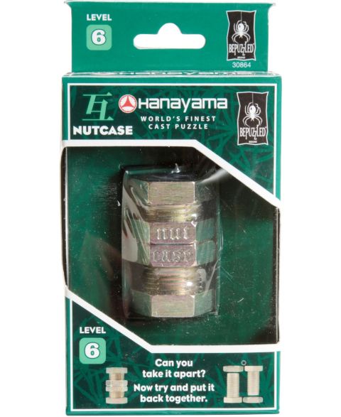 Детский пазл BePuzzled Hanayama Level 6 Cast Nutcase Puzzle, Ages 8+