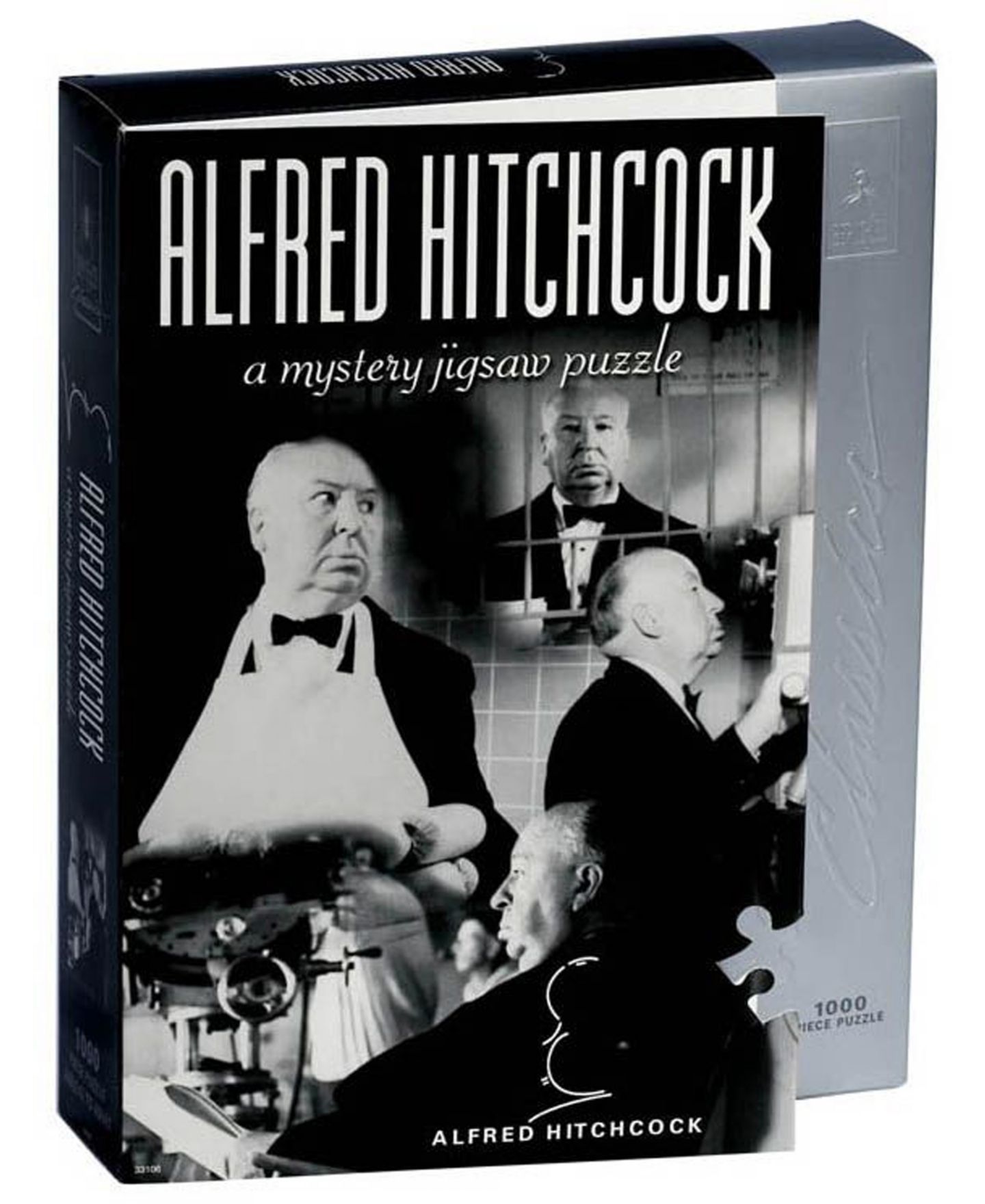 Детский пазл BePuzzled Alfred Hitchcock Mystery Obsession 1000-Piece Puzzle, от 12 лет — фото 1