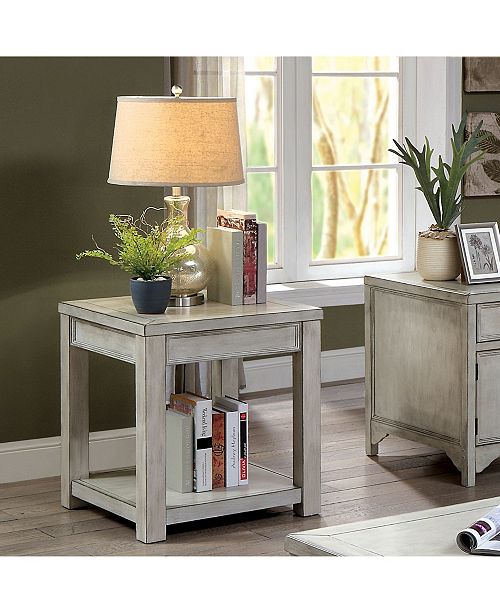 Furniture Of America Deston Farmhouse End Table Reviews