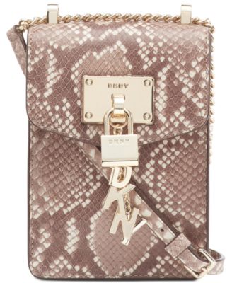 dkny snake print bag