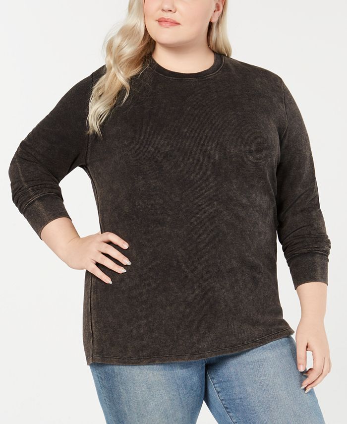 Love Tribe Trendy Plus Size Thermal TShirt Macy's