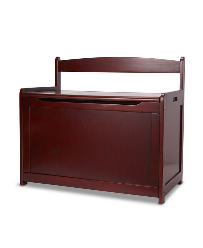 Melissa and Doug Wooden Toy Chest Espresso Macy's