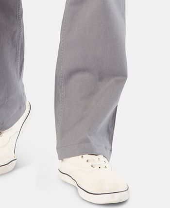 Dockers Men's Straight Fit Washed Khaki Stretch Pants D2 - Macy's