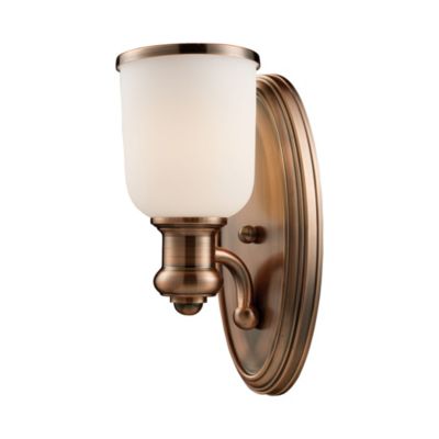 Macy's Brooksdale 1-Light Sconce in Antique Copper