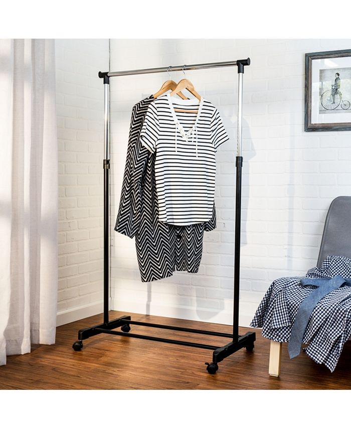 Honey Can Do HeightAdjustable Clothes and Shoe Rack Macy's