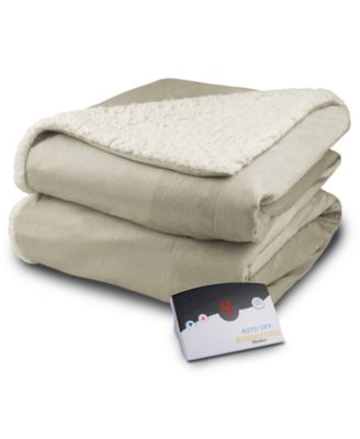 Biddeford - Full Electric Electric Micro Mink/Sherpa Blanket