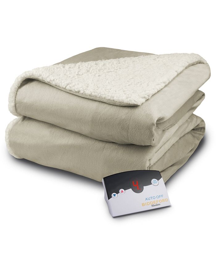 Biddeford Electric Micro Mink/Sherpa Blankets & Reviews Blankets