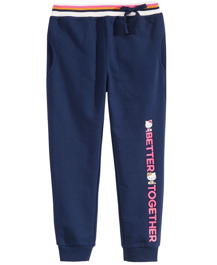 Hello Kitty Little Girls Better Together Joggers - Macy's