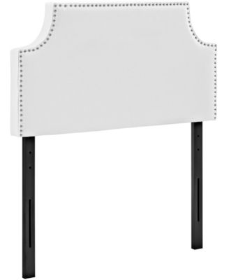 Laura Twin Upholstered Fabric Headboard