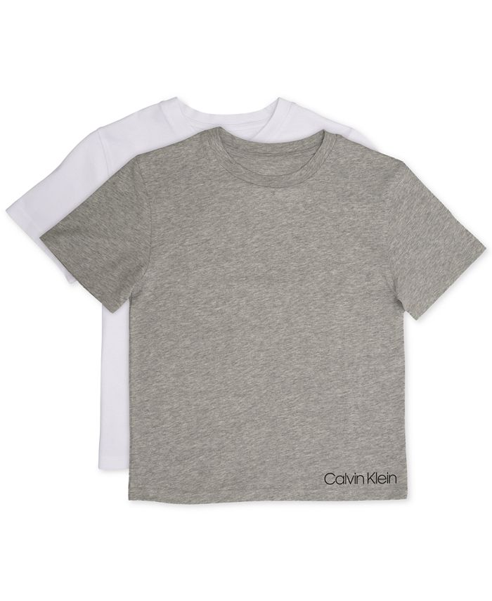 Calvin Klein Little and Big Boys' T-Shirt, 2-Pack - Macy's
