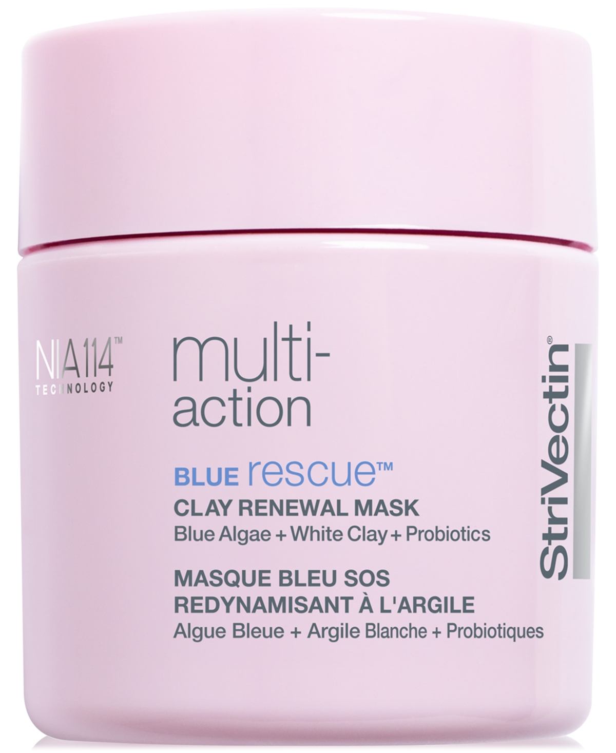Multi-Action Blue Rescue Clay Renewal Mask, 3.2 oz.