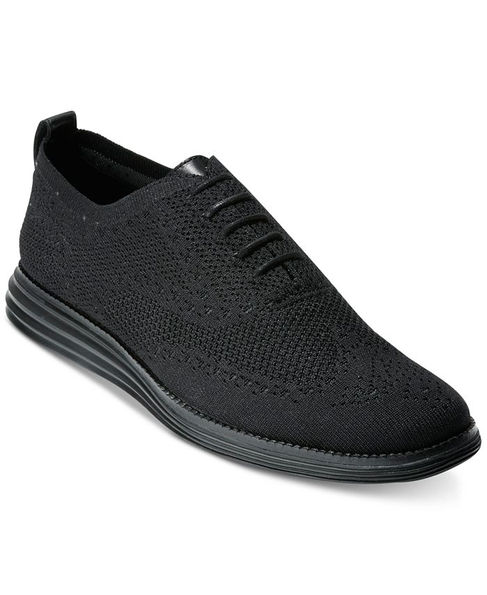 Giày Tây Nam Cole Haan Grand Plain Toe Oxford C36935 Màu Nâu Size 40