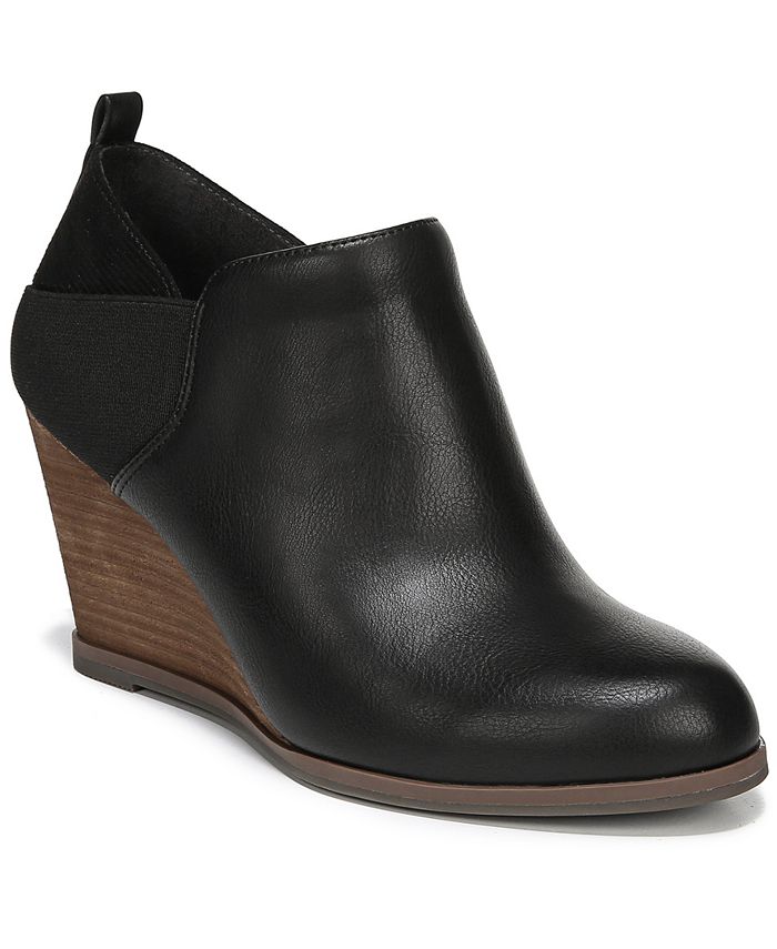Dr scholl's parler wedge bootie shop