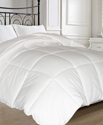 Blue Ridge Natural Feather Down Fiber Blend Comforter Collection In White