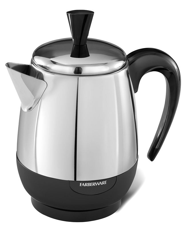 Farberware PK4000SS Percolator, Stainless Steel, 4 Cup & Reviews
