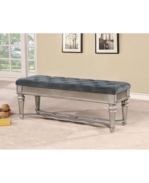 Furniture Of America Rollin Traditional Bench Reviews Furniture Macy S