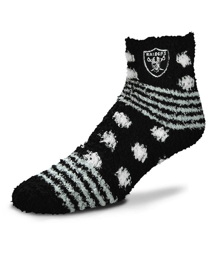 For Bare Feet Oakland Raiders Homegater Sleep Soft Socks - Macy's