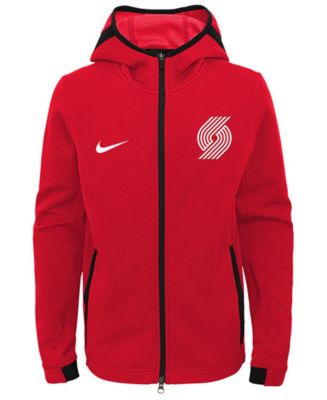 Nike Portland Trail Blazers Showtime Hooded Jacket, Big Boys (8-20