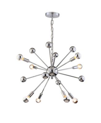Glenn 8-Light Metal Sputnik-Led Chandelier