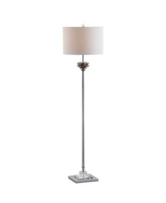 Amelia Lotus Crystal or Metal Led Floor Lamp
