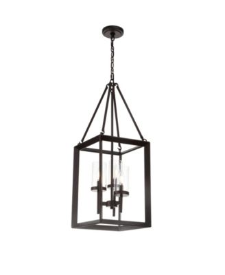 Anna 3-Light Metal, Glass Led Pendant